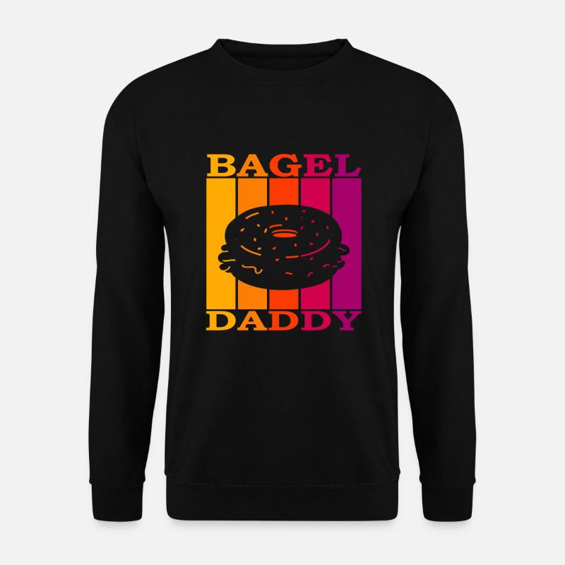 Bagel Daddy - Unisex Sweatshirt - black