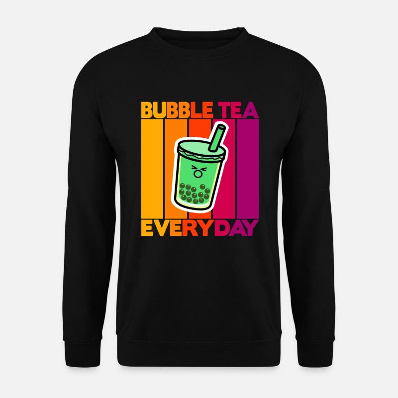 Bubble Tea Everyday - Unisex Pullover - Schwarz