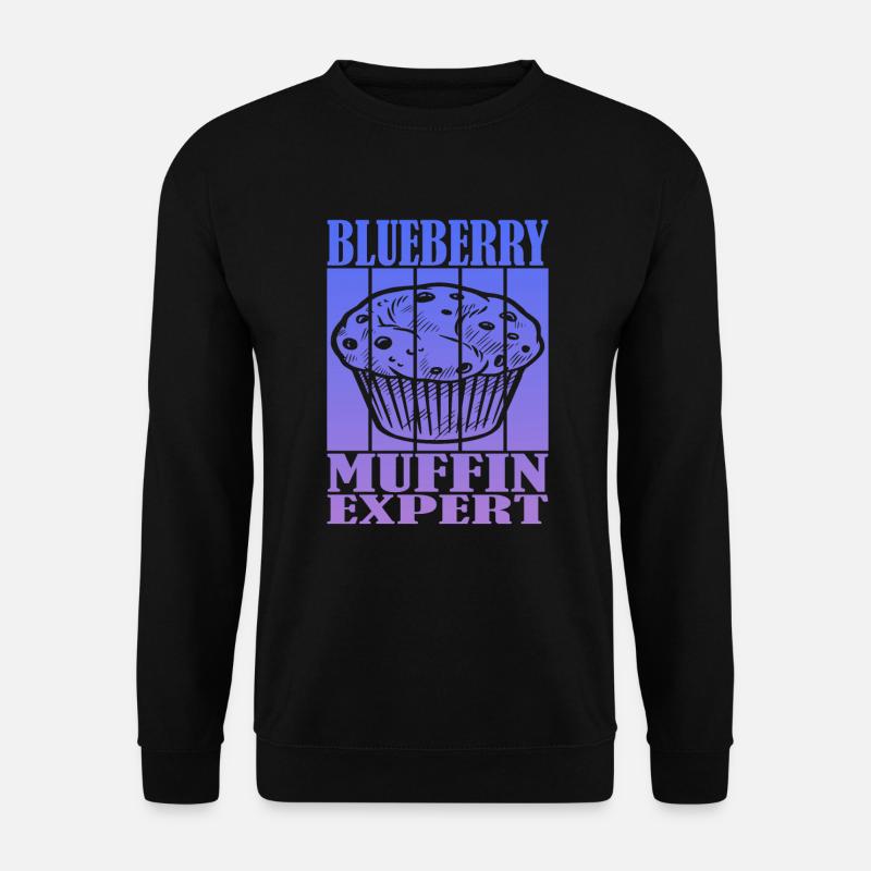 Blueberry Muffin Expert - Unisex Pullover - Schwarz