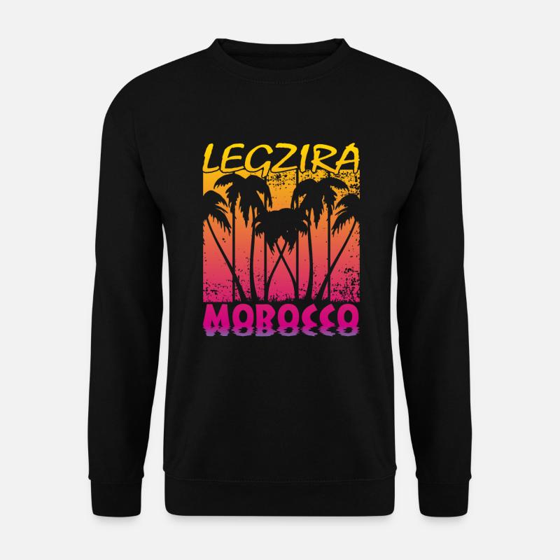Legzira Morocco - Unisex Pullover - Schwarz