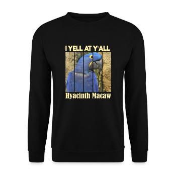 Hyazinthara - Unisex Pullover - Schwarz - Vorne - Alina (178cm) & Michal (187cm)