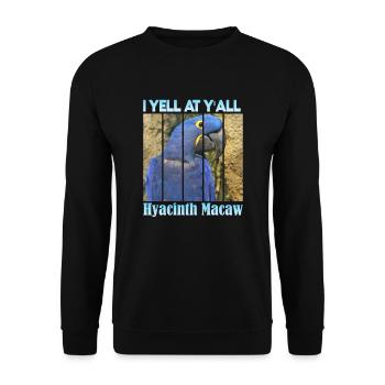Hyazinthara - Unisex Pullover - Schwarz - Vorne - Alina (178cm) & Michal (187cm)