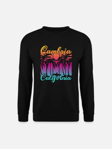 Cambria California Sunset - Unisex Sweatshirt - black