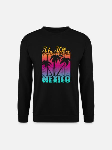 Isla Holbox Mexico - Unisex Sweatshirt - black