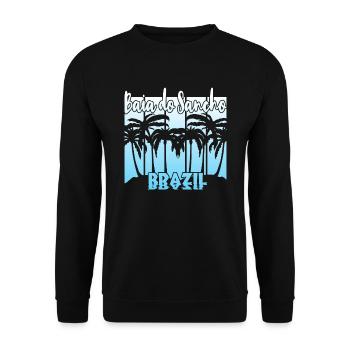 Baia do Sancho - Brazil - Unisex Sweatshirt - black - Front - Alina (178cm) & Michal (187cm)