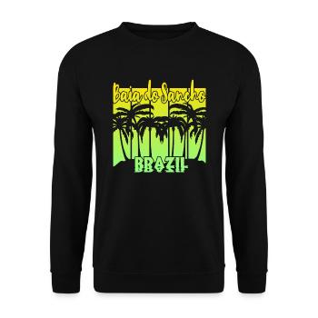 Baia do Sancho - Brazil - Unisex Sweatshirt - black - Front - Alina (178cm) & Michal (187cm)
