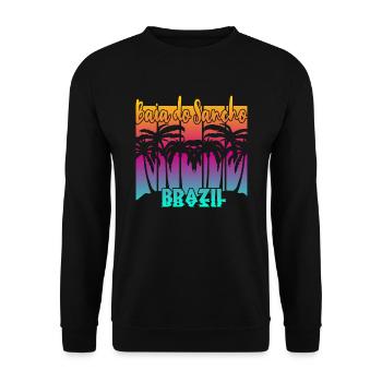 Baia do Sancho - Brazil - Unisex Sweatshirt - black - Front - Alina (178cm) & Michal (187cm)