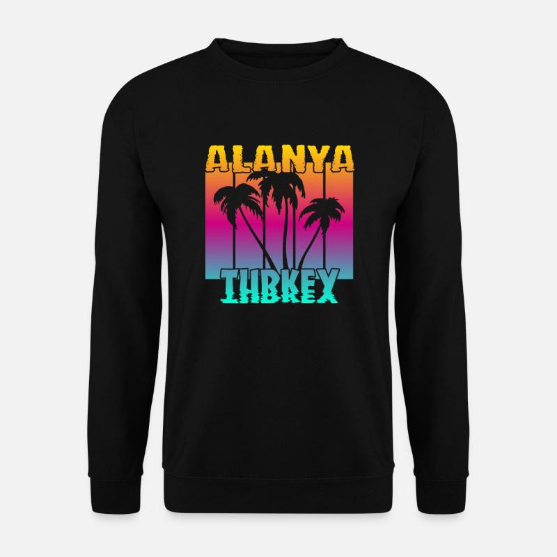 Alanya Türkei - Unisex Pullover - Schwarz