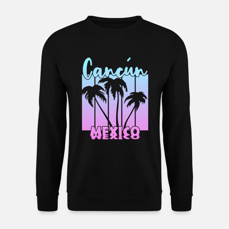 Cancun Mexico - Unisex Pullover - Schwarz