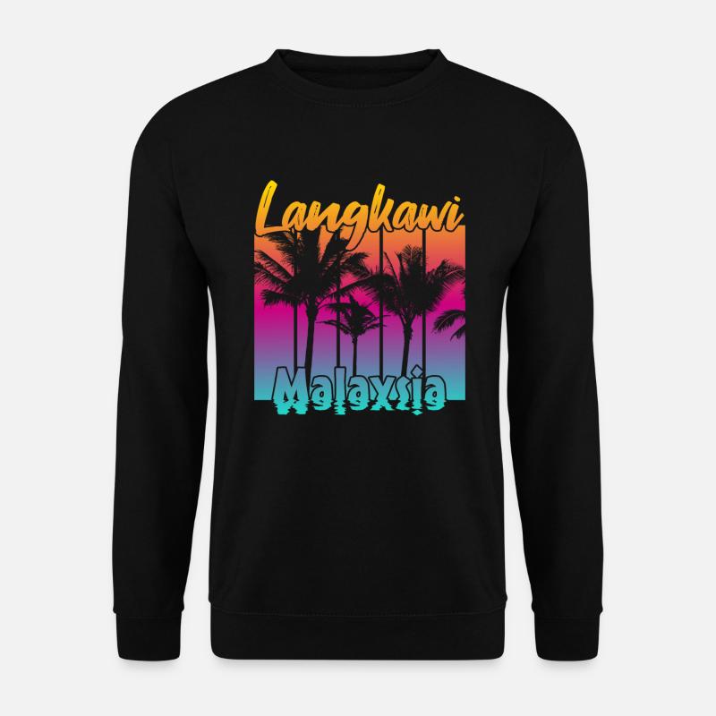 Langkawi Malaysia - Unisex Pullover - Schwarz