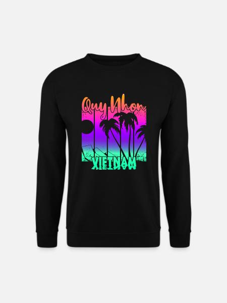 Quy Nhon Vietnam - Unisex Sweatshirt - black