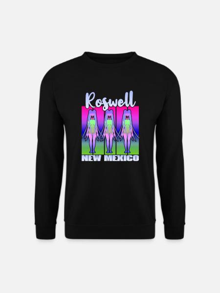 Roswell New Mexico - Unisex Sweatshirt - black