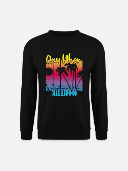 Quy Nhon Vietnam - Unisex Sweatshirt - black
