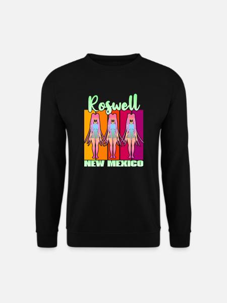 Roswell New Mexico - Unisex Sweatshirt - black