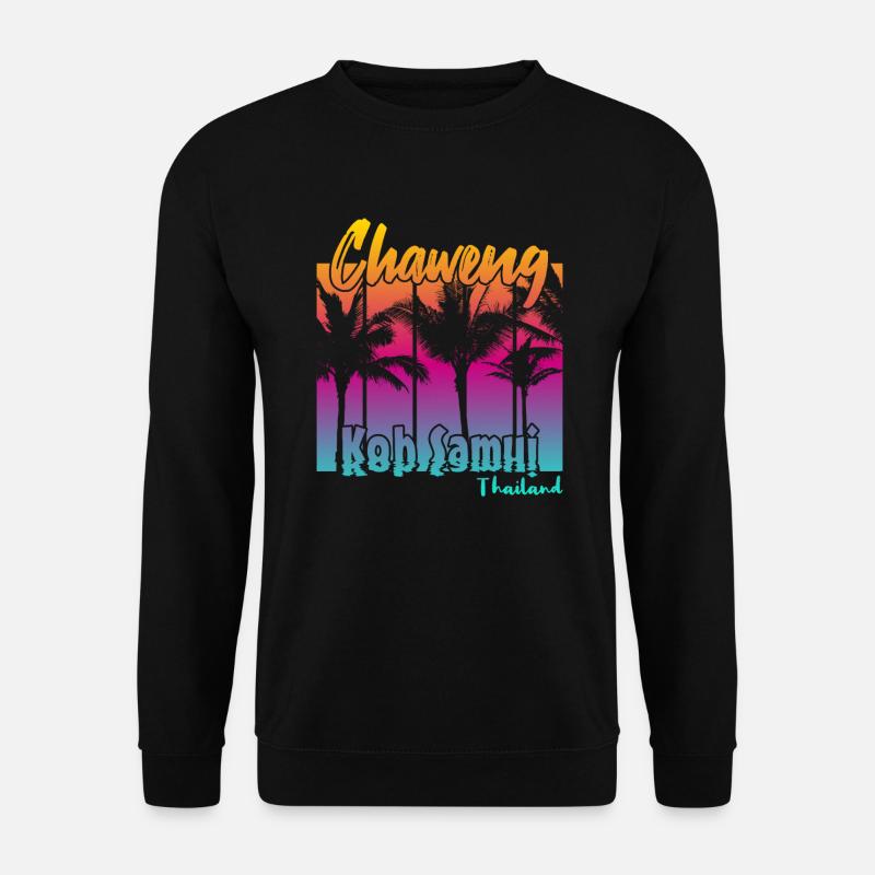 Chaweng Koh Samui Thailand - Unisex Pullover - Schwarz
