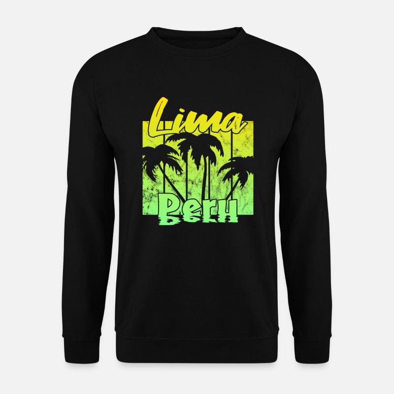 Lima Peru - Unisex Sweatshirt - black