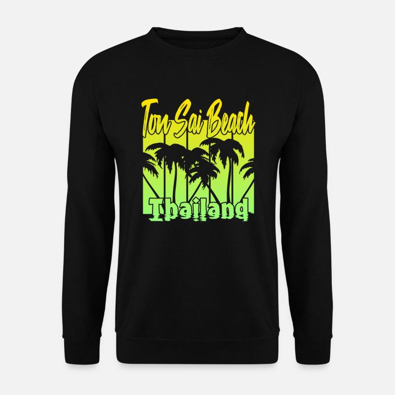 Ton Sai Beach Thailand - Unisex Pullover - Schwarz