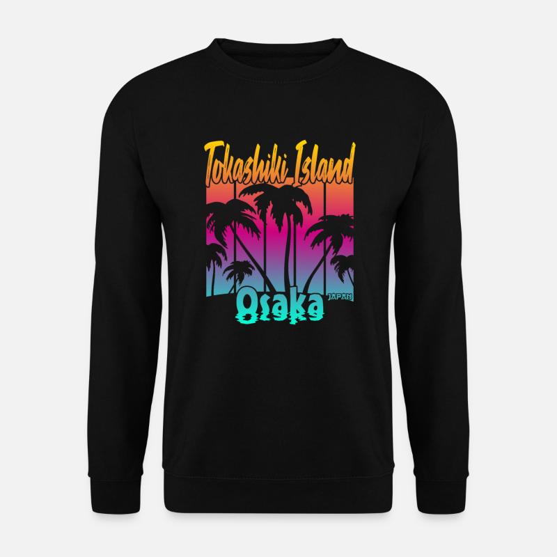 Tokashiki Island Osaka - Unisex Pullover - Schwarz