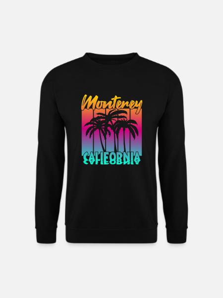 Monterey California - Unisex Sweatshirt - black
