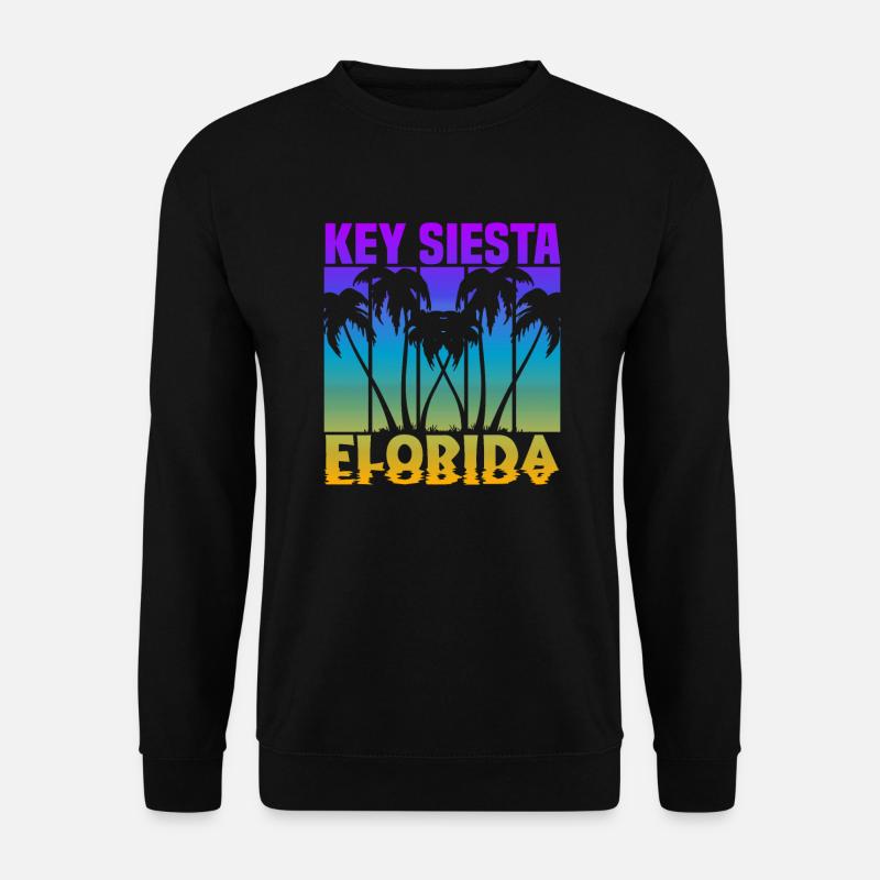 Key Siesta Florida - Unisex Pullover - Schwarz