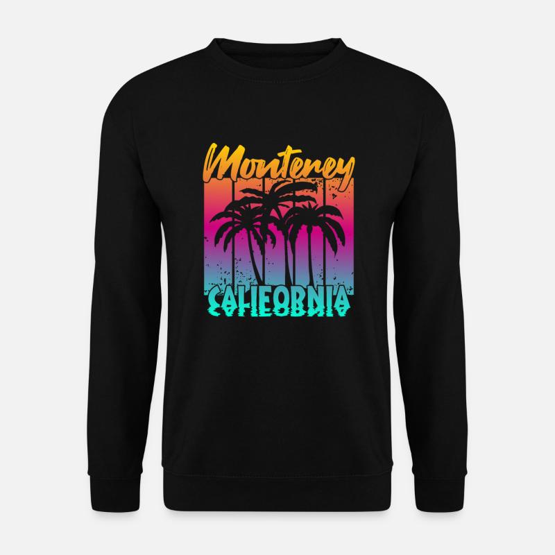 Monterey California - Unisex Pullover - Schwarz