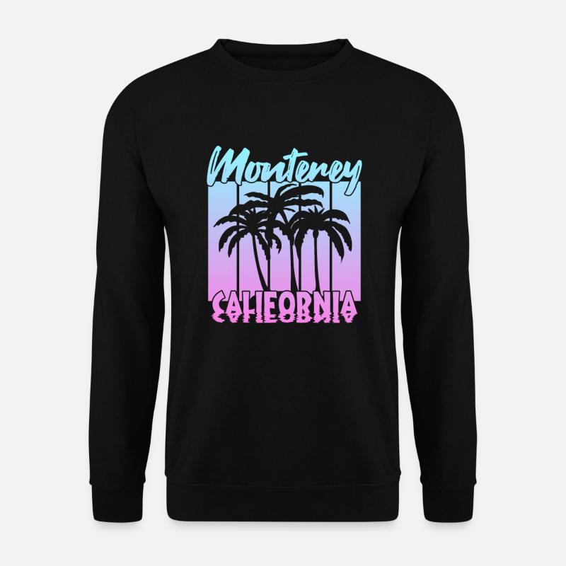 Monterey California - Unisex Pullover - Schwarz