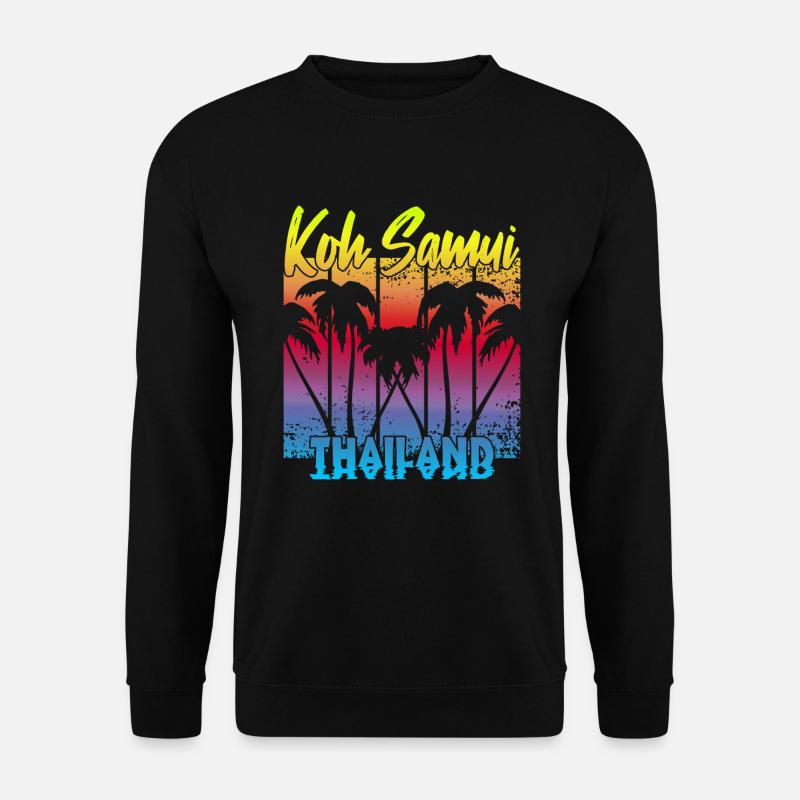 Koh Samui Thailand - Unisex Pullover - Schwarz