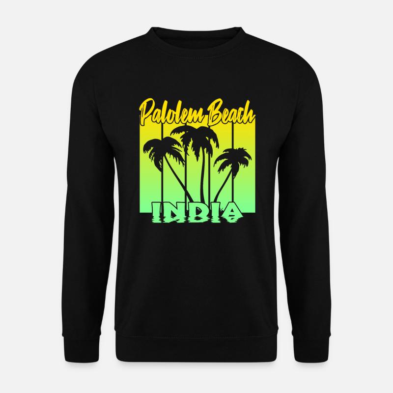 Palolem Beach India - Unisex Sweatshirt - black