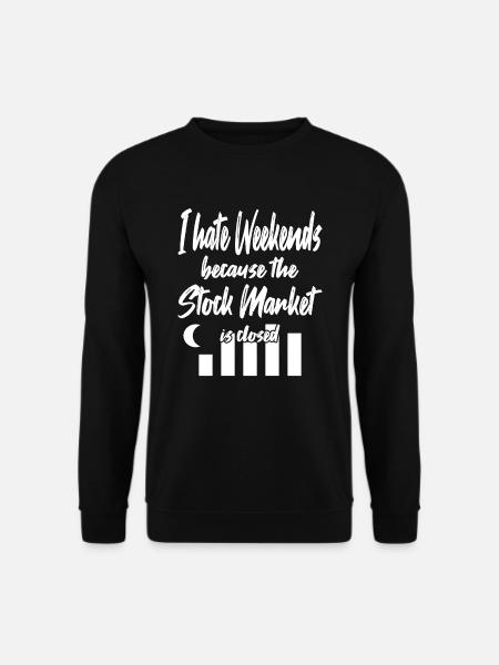 Le marché boursier est fermé - Sweat-shirt Unisexe - noir