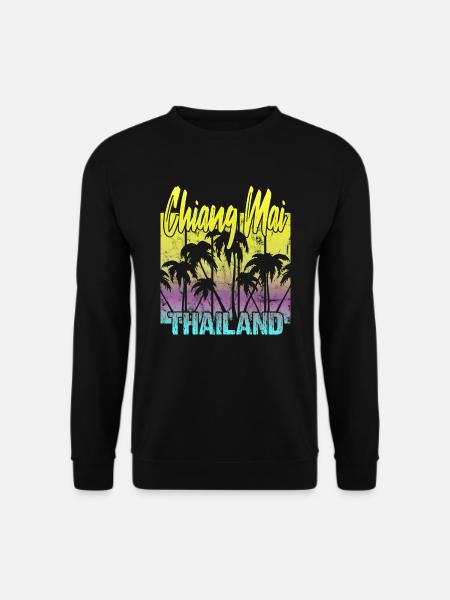 Chiang Mai Thailand - Unisex Sweatshirt - black