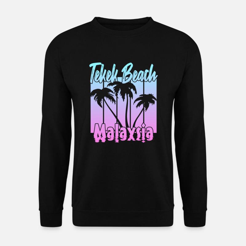 Telek Beach Malaysia - Unisex Sweatshirt - black