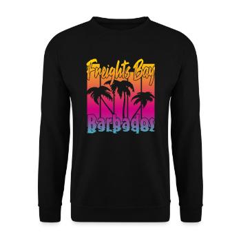 Freights Bay Barbade - Sweat-shirt Unisexe - noir - Devant - Alina (178cm) & Michal (187cm)