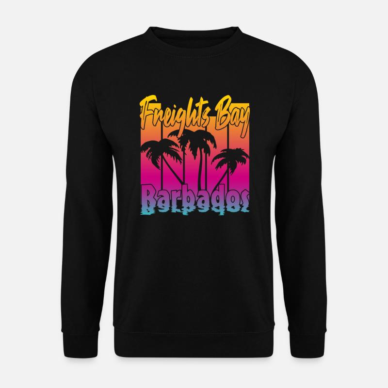 Freights Bay Barbados - Unisex Sweatshirt - black