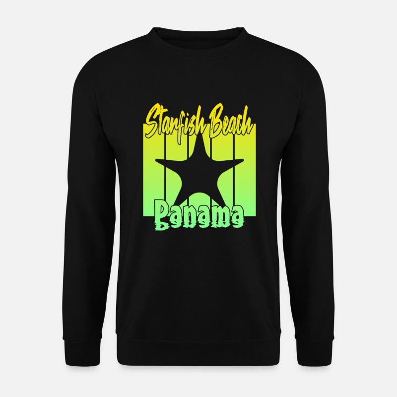 Starfish Beach Panama - Unisex Sweatshirt - black