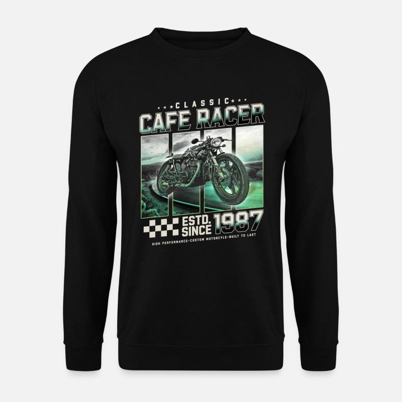 Cafe Racer built in 1987 - Unisex Sweatshirt - black