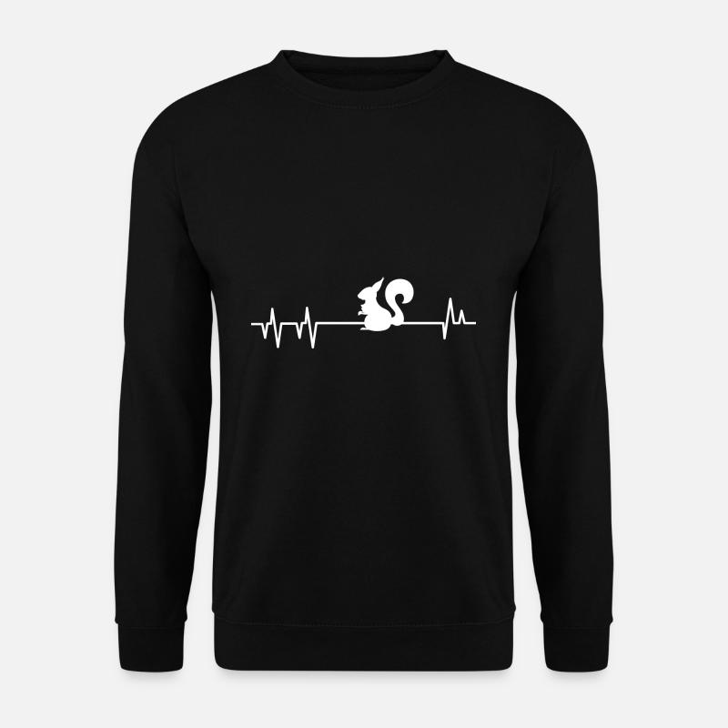 Squirrel squirrel squirrel-lover-S - Unisex Sweatshirt - black