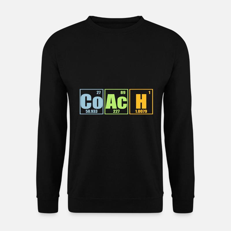 CoAcH chemistry elements - Unisex Sweatshirt - black