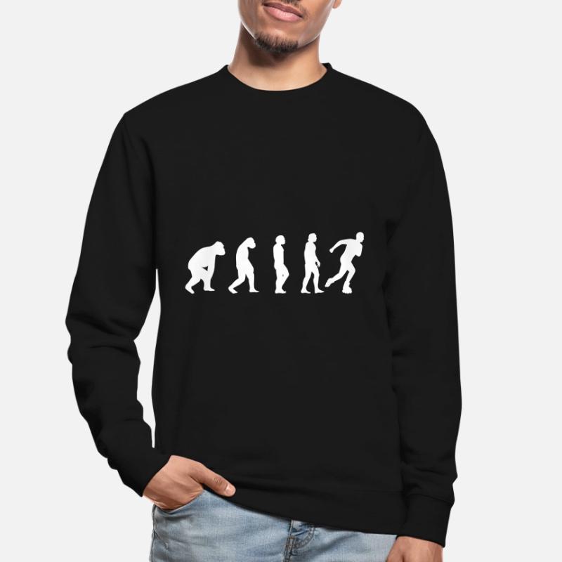 Inline skate skater Roller Evolution Cadeau Sweat-shirt Unisexe