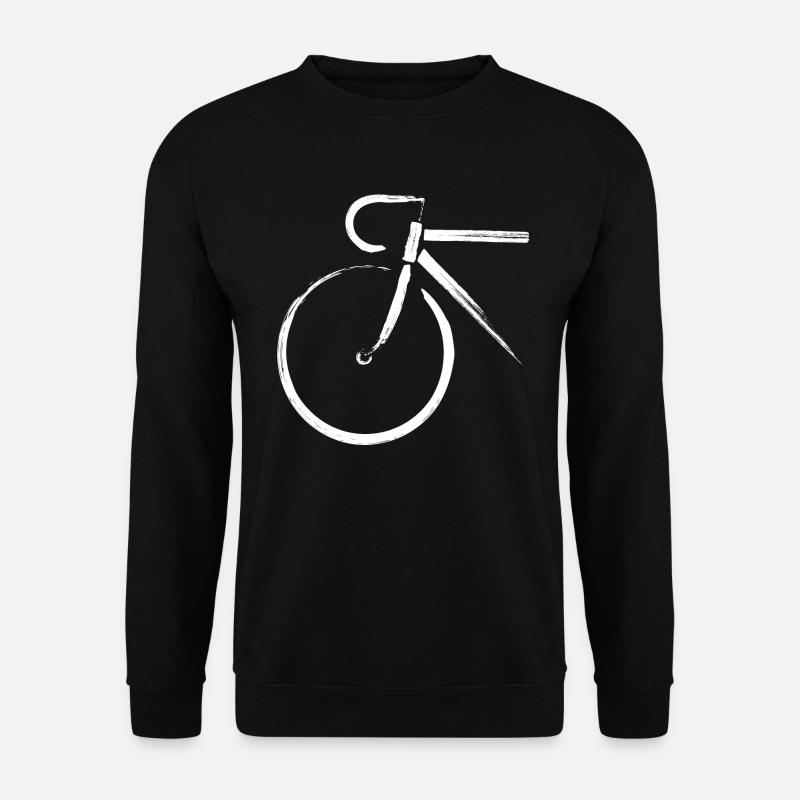 Vélo de course Triathlon Vélo - Sweat-shirt Unisexe - noir