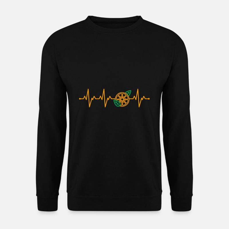 mandarin - Unisex Sweatshirt - black