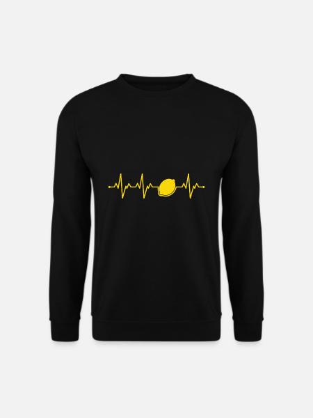 lemon - Unisex Sweatshirt - black