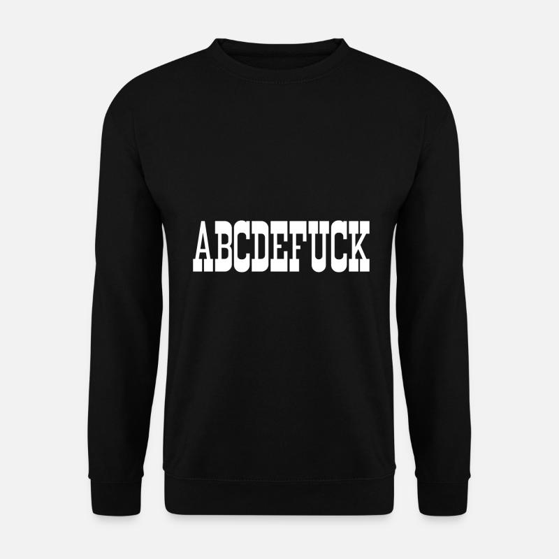 abcdefuck - Unisex Pullover - Schwarz