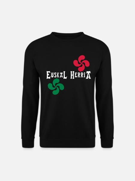 Euskal Herria - Lauburu - Sweat-shirt Unisexe - noir