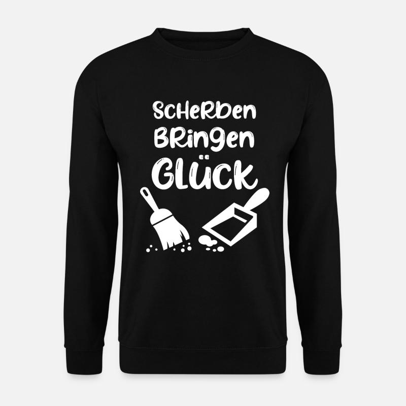Polterabend Spruch Geschenk - Unisex Sweatshirt - black