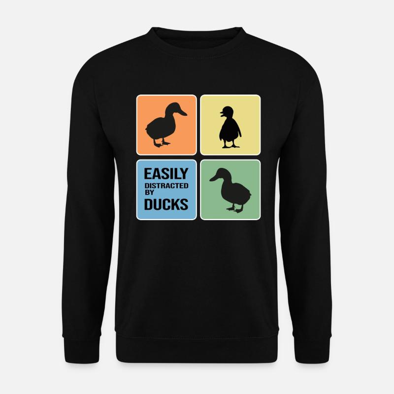 Duck Collection Duck Lovers Erpel - Unisex Sweatshirt - black