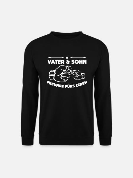 VATER & SOHN - Unisex Pullover - Schwarz