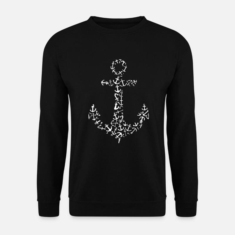 anchor - Unisex Sweatshirt - black