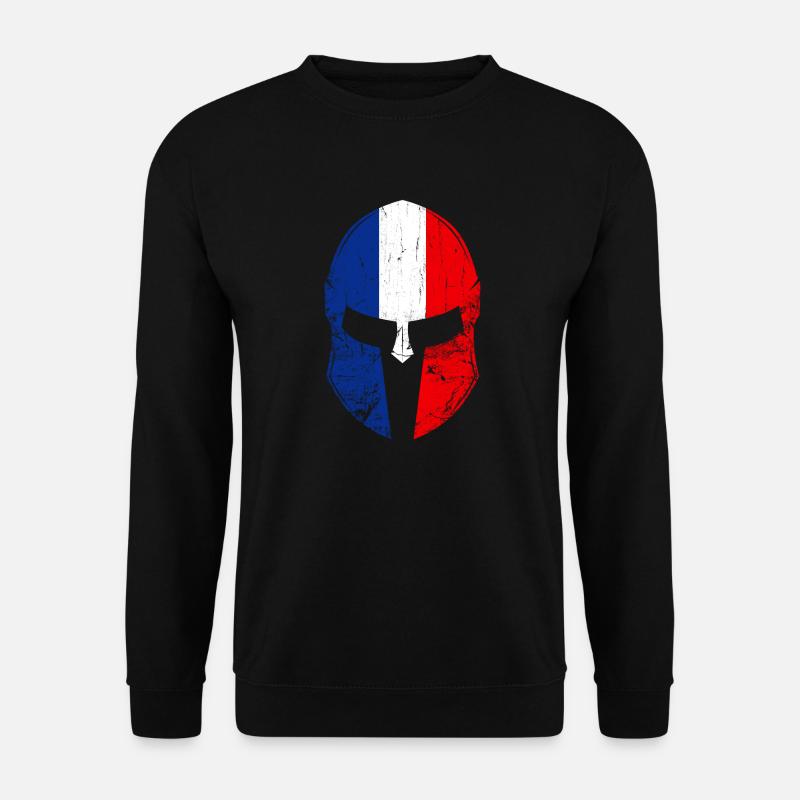 France Drapeau français - Sweat-shirt Unisexe - noir
