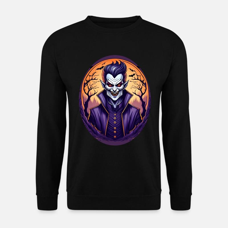 Gruseliges Halloween Party Kostüm Vampir - Unisex Sweatshirt - black