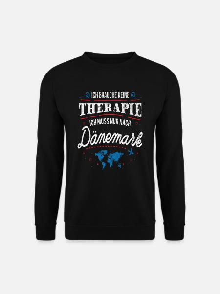 Denmark - Unisex Sweatshirt - black